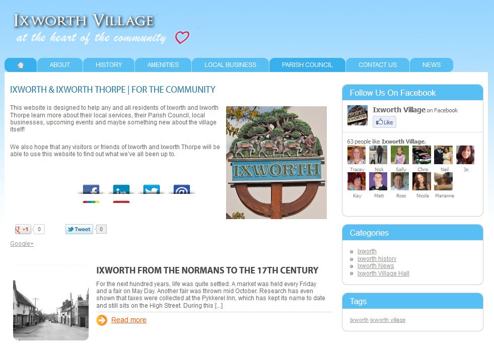 village website